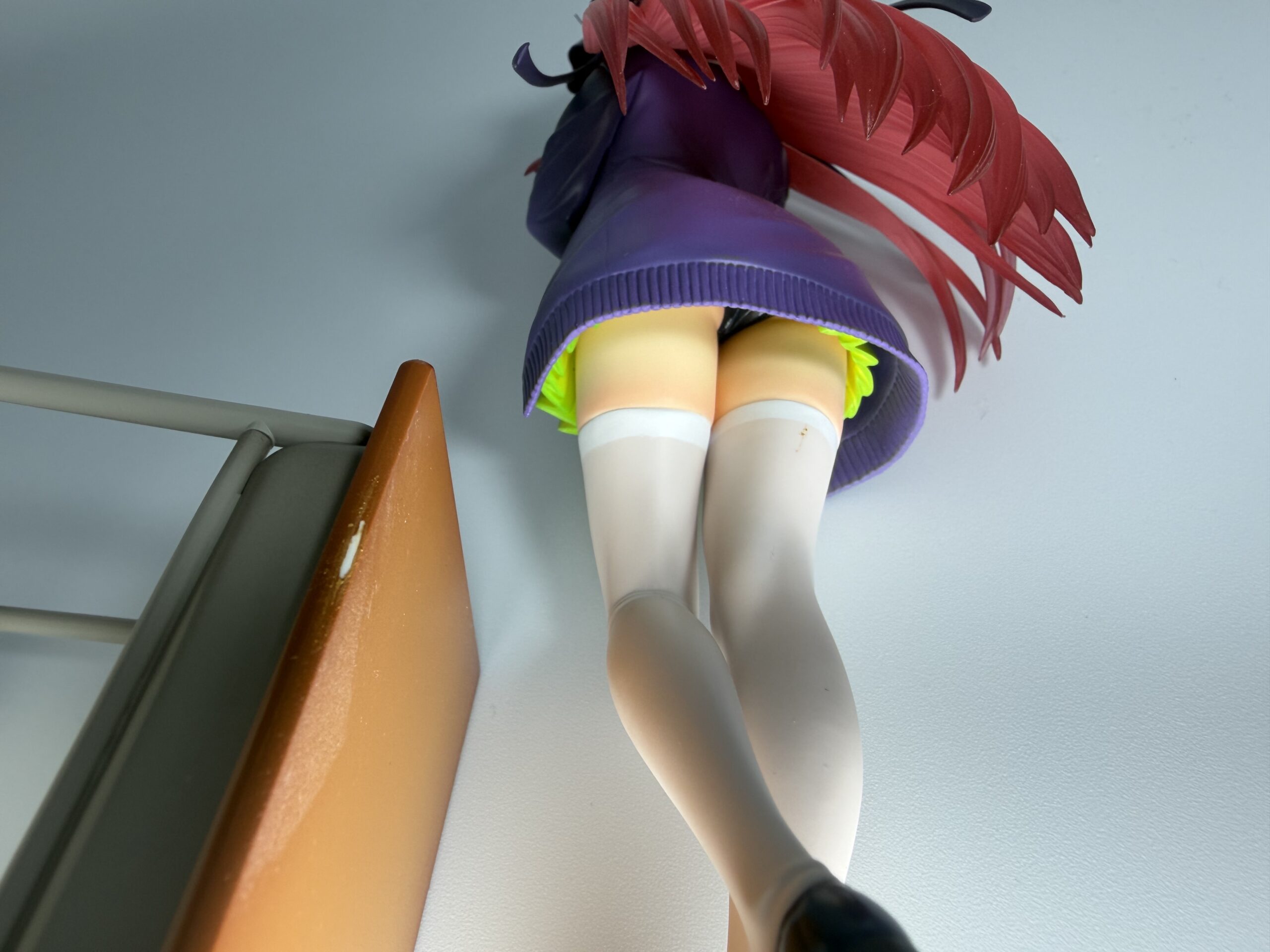 コトブキヤの二乃フィギュアの色移り