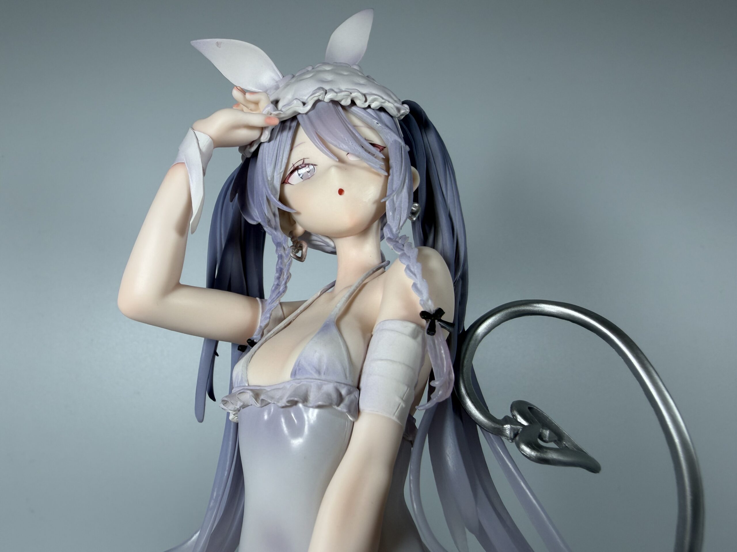 バンダイナムコ rurudo シュガーフィギュアのローアングルショット（バストアップ）