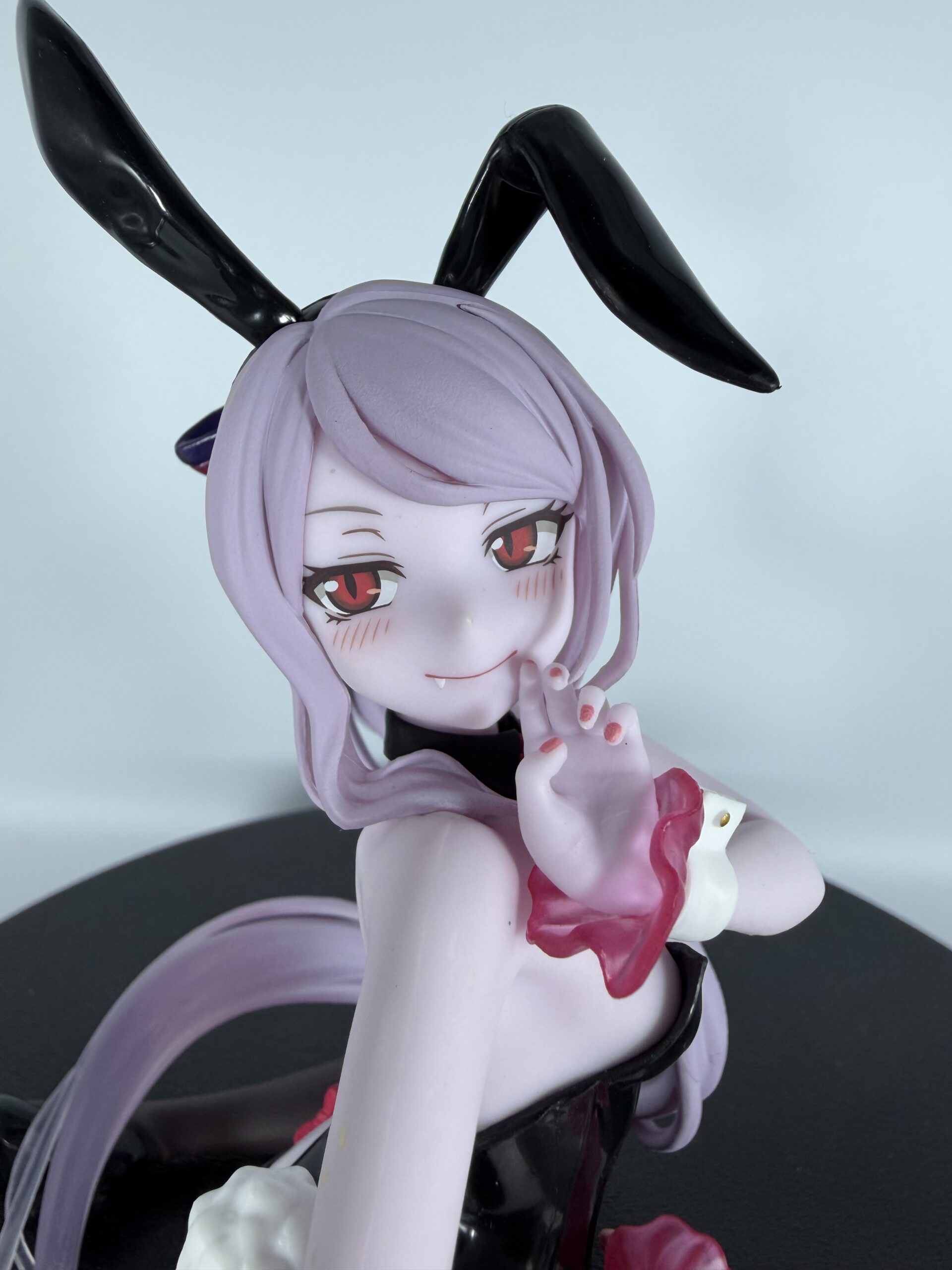 タイトー シャルティア バニーver フィギュアのバストアップ(正面)