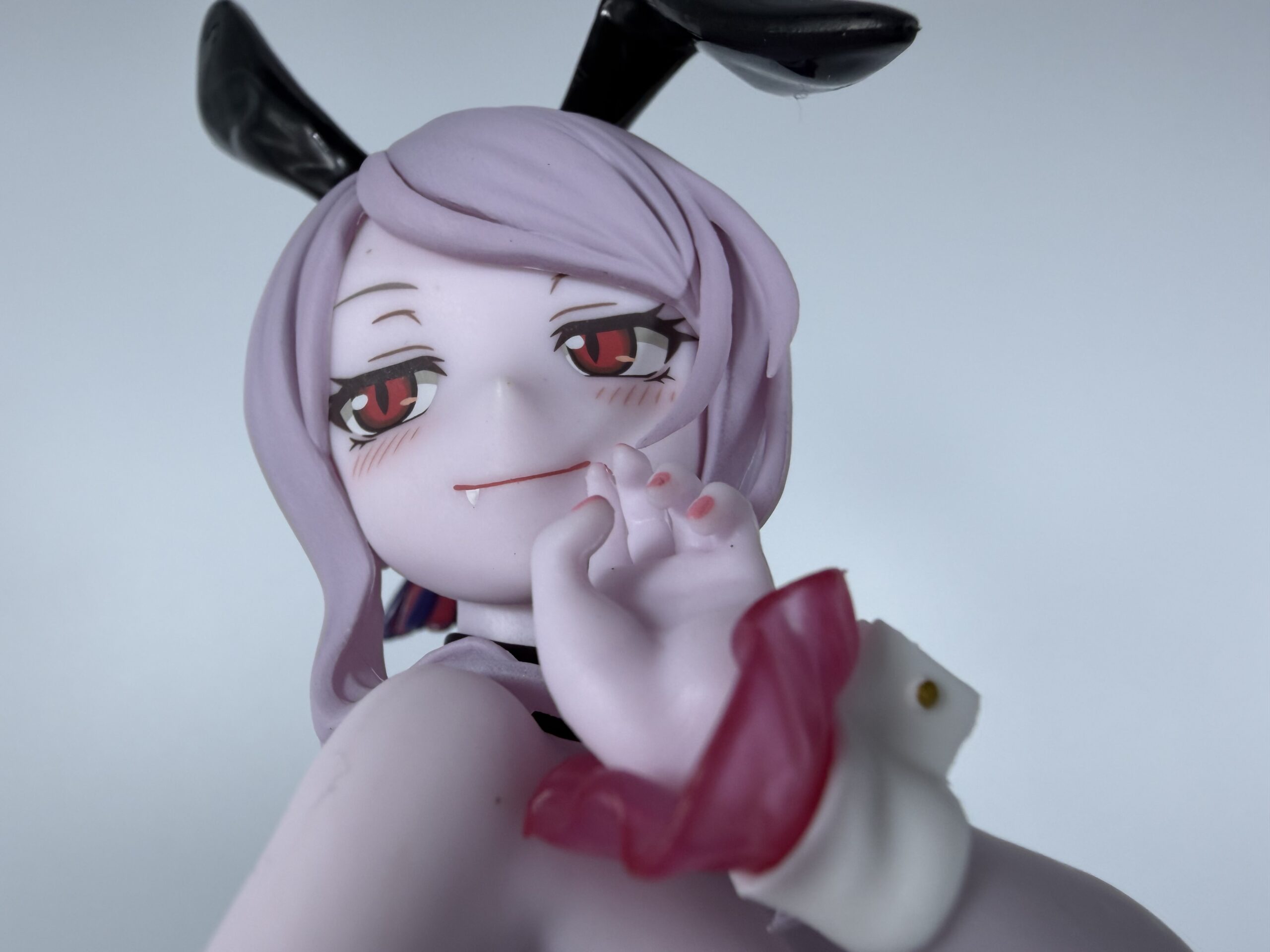 タイトー シャルティア バニーver フィギュアのアップショット(ローアングル)