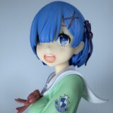 グッドスマイルカンパニー レム学生服verフィギュアのバストアップ（正面③）