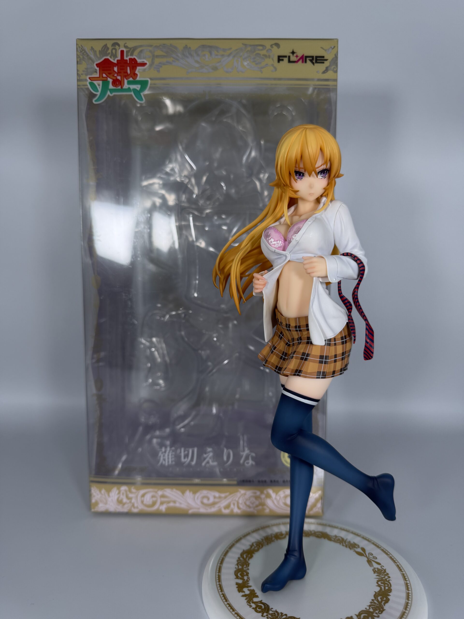 グッドスマイルカンパニー 薙切えりな ノンスケールフィギュアの本体と外箱