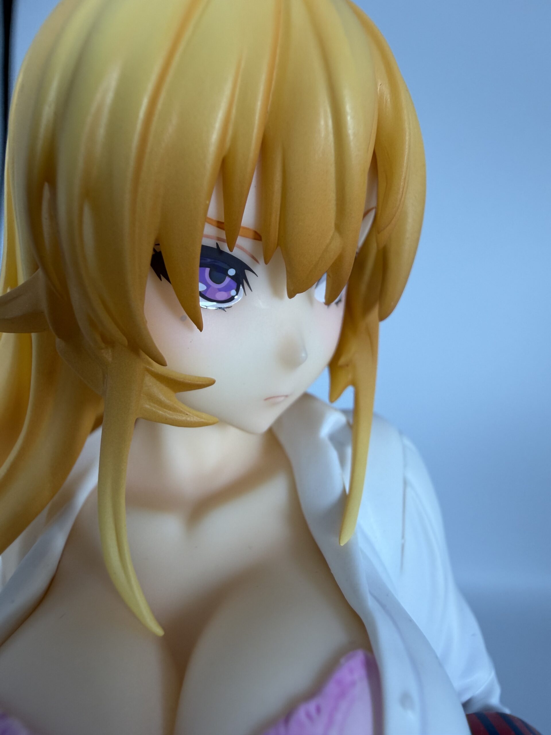 グッドスマイルカンパニー 薙切えりな ノンスケールフィギュアのアップショット（左斜め前）