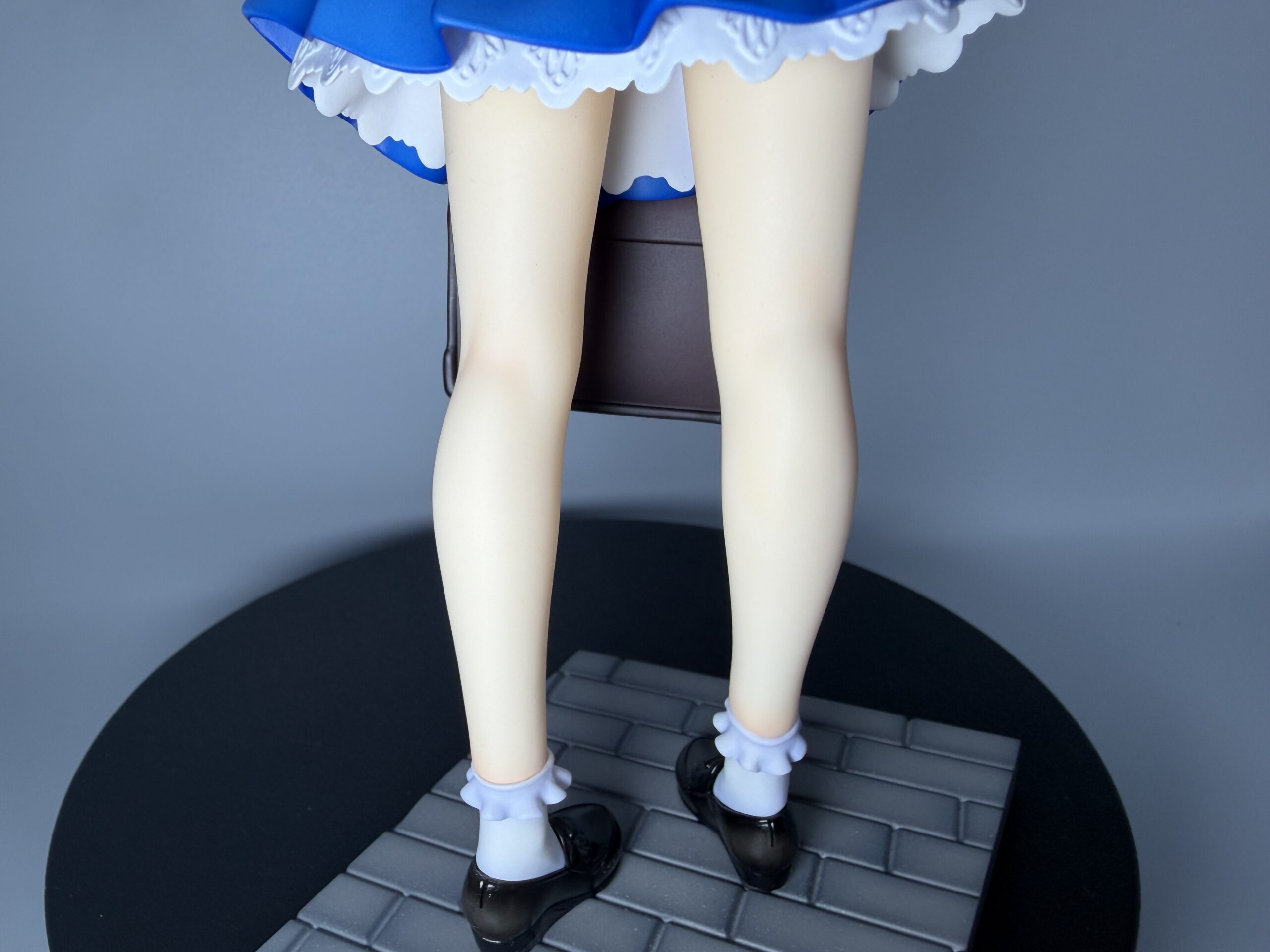 Miyuki 古手梨花 高校生verフィギュアの脚（背面）