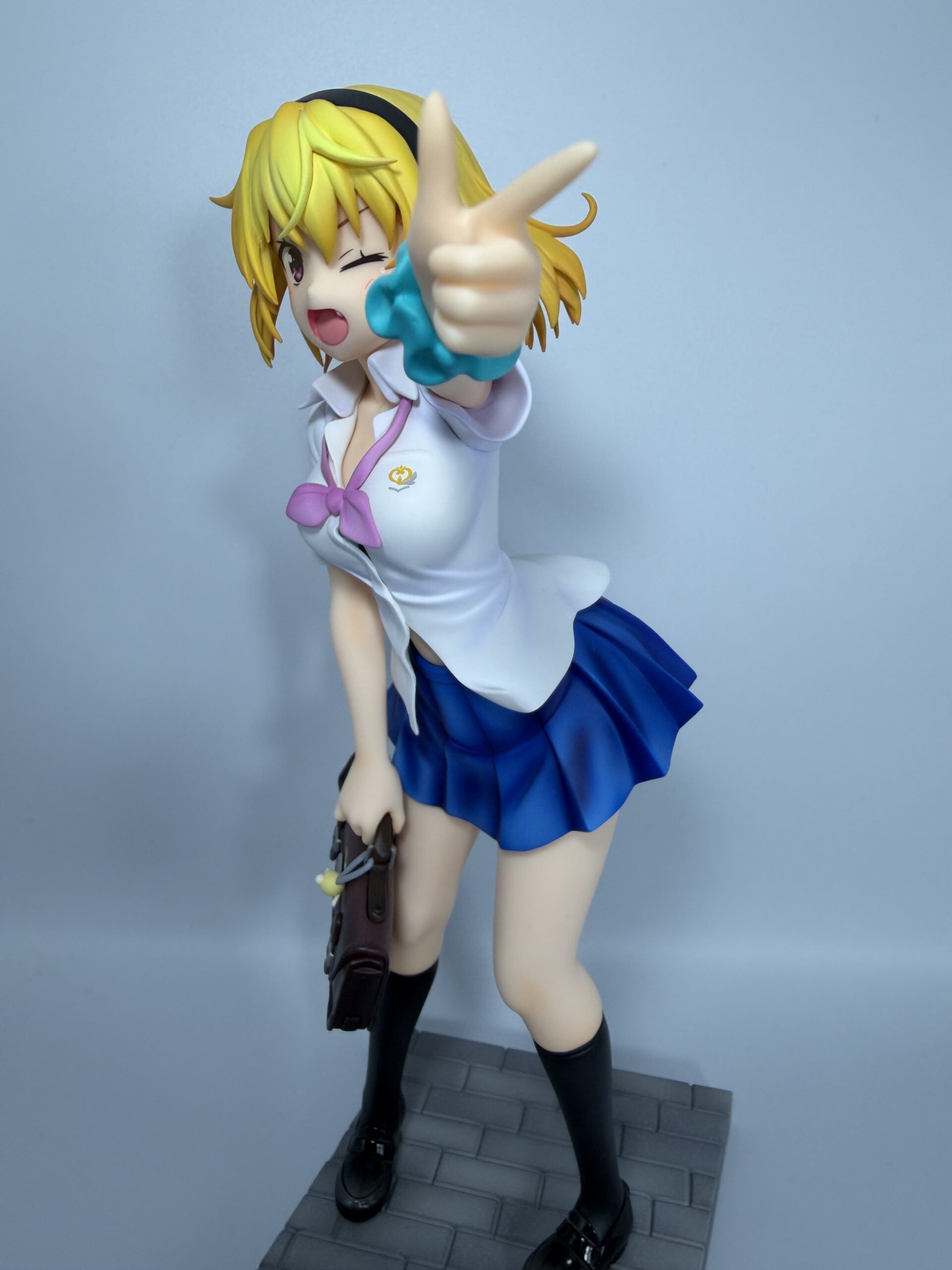 Miyuki 北条沙都子 高校生ver フィギュアの全体像（右斜め前）