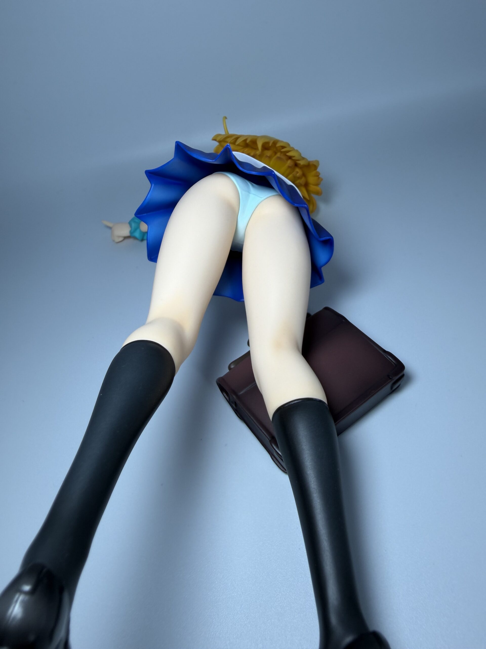 Miyuki 北条沙都子 高校生ver フィギュアのスカートを下から見た全体像