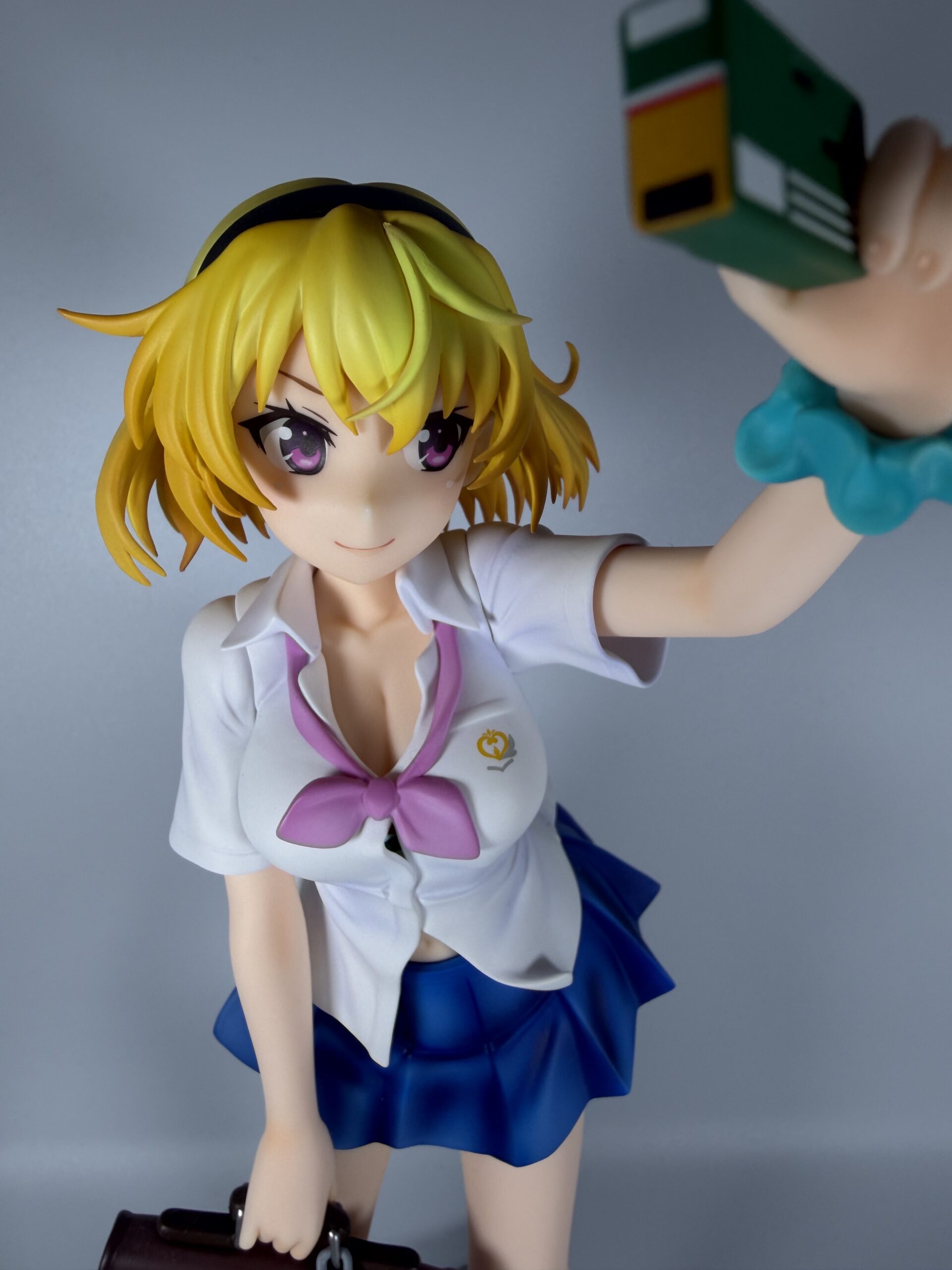 Miyuki 北条沙都子 高校生ver フィギュアの顔と腕を付け替えたウエストアップショット