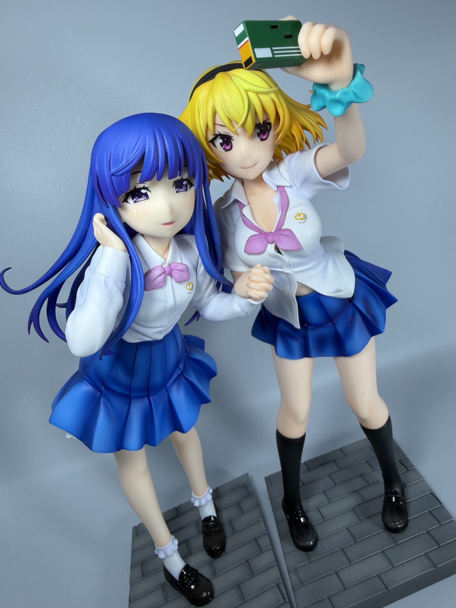 Miyuki 北条沙都子＆古手梨花を並べた様子